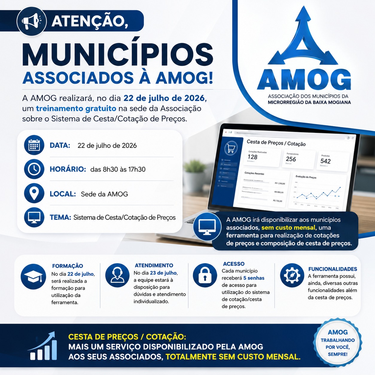CURSO: Sistema de Cesta/Cotação de Preços